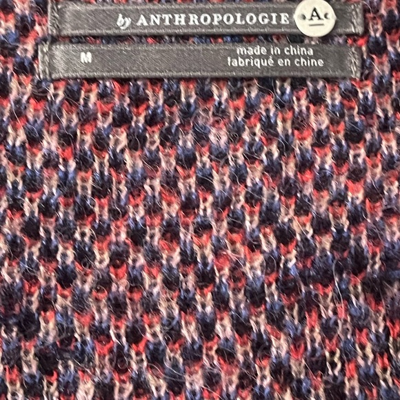 Anthropologie Multicolor V-Neck Sweater - Picture 9 of 12